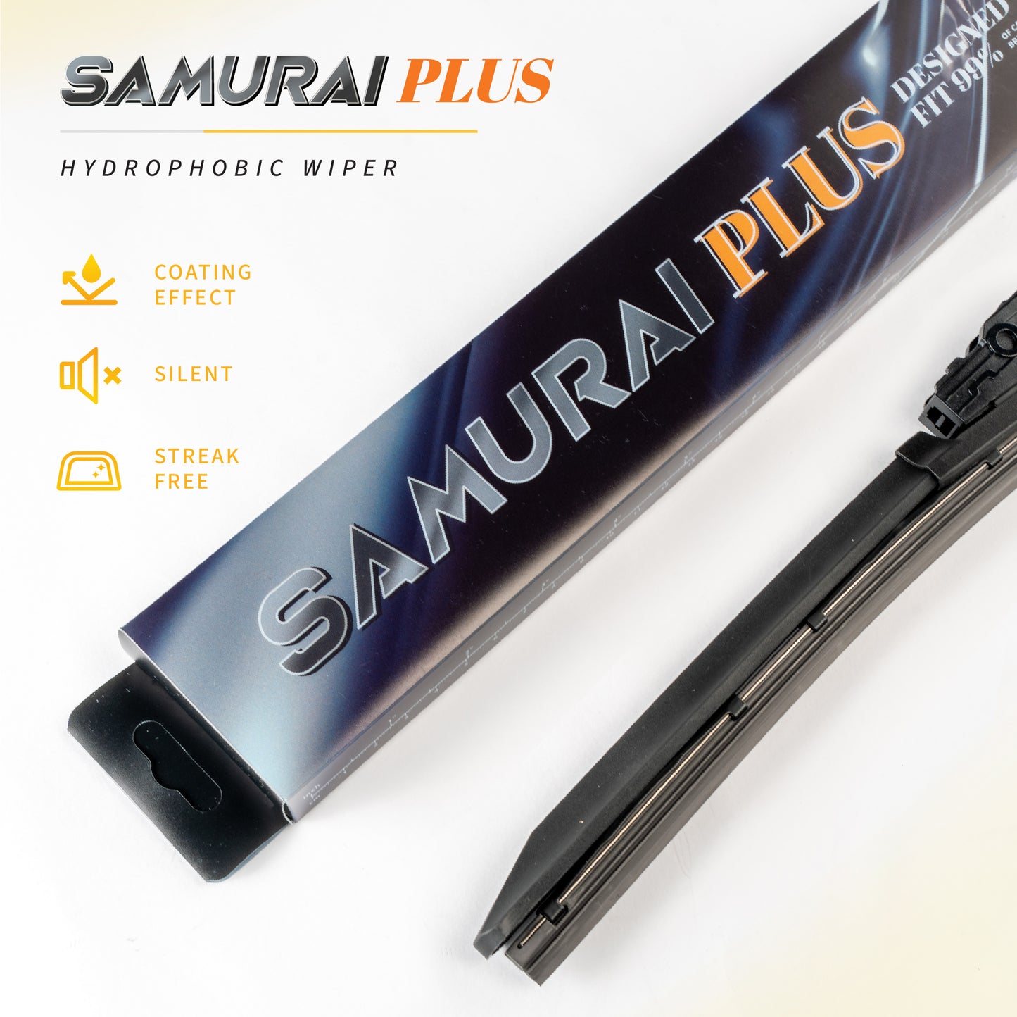 SAMURAI PLUS [Perodua Alza 2009-2021] Hydrophobic Car Wiper Blade