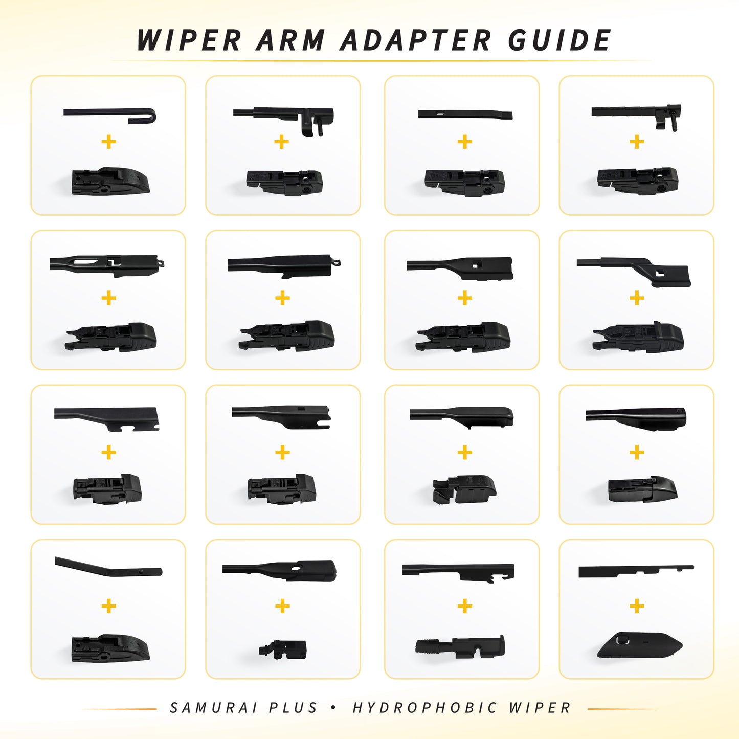 SAMURAI PLUS [Perodua Alza 2009-2021] Hydrophobic Car Wiper Blade