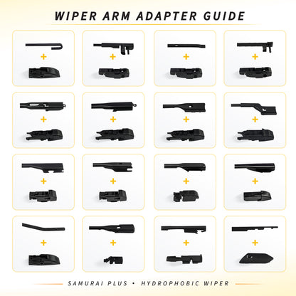 SAMURAI PLUS [Perodua Alza 2009-2021] Hydrophobic Car Wiper Blade