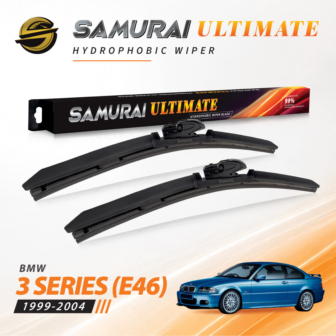 SAMURAI ULTIMATE [BMW 3 Series (E46)] Hydrophobic Car Wiper Blad
