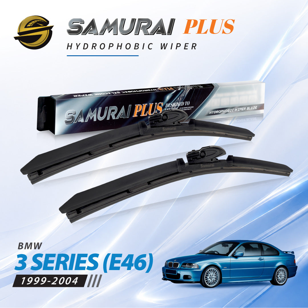 SAMURAI PLUS [BMW 3 Series (E46)] Hydrophobic Car Wiper Blade