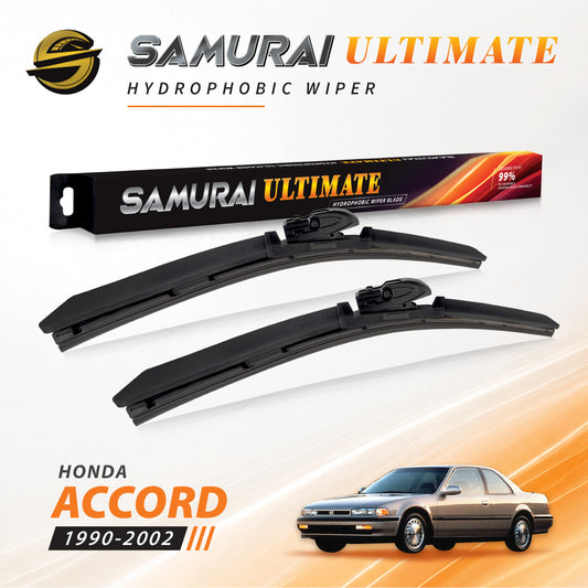 SAMURAI ULTIMATE [Honda Accord 1990-2002] Hydrophobic Car Wiper Blade