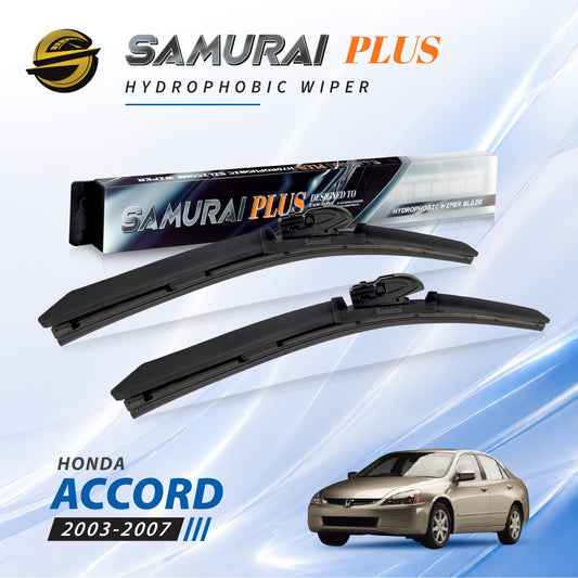 SAMURAI PLUS [Honda Accord 2003-2007] Hydrophobic Car Wiper Blade