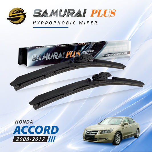 SAMURAI PLUS [Honda Accord 2008-2017] Hydrophobic Car Wiper Blade