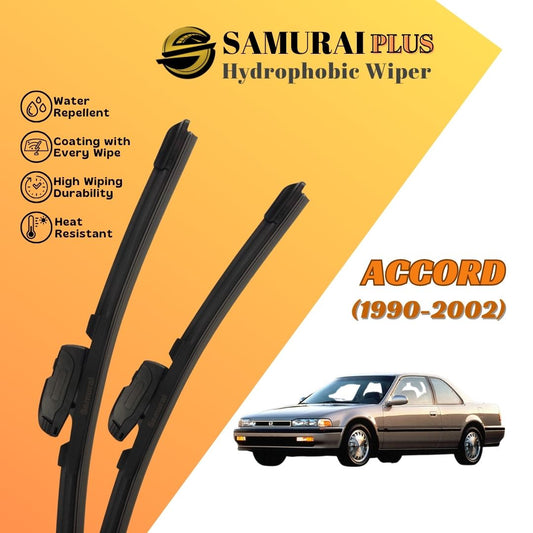 SAMURAI PLUS [Honda Accord 1990-2002] Hydrophobic Car Wiper Blade