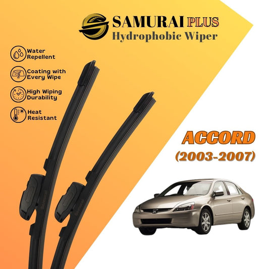 SAMURAI PLUS [Honda Accord 2003-2007] Hydrophobic Car Wiper Blade