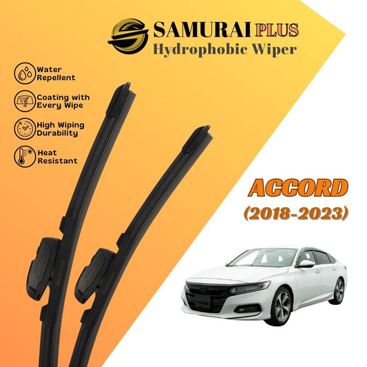 SAMURAI PLUS [Honda Accord 2018-2023] Hydrophobic Car Wiper Blade