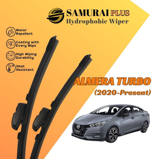 SAMURAI PLUS [Nissan Almera Turbo 2020-Present] Hydrophobic Car Wiper Blade