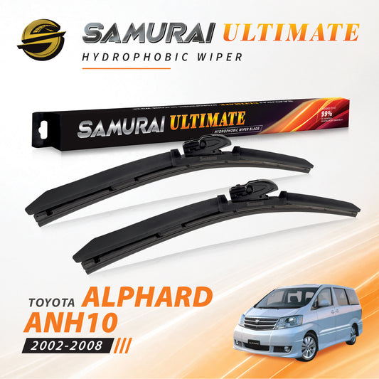 SAMURAI ULTIMATE [Toyota Alphard ANH10] Hydrophobic Car Wiper Blade