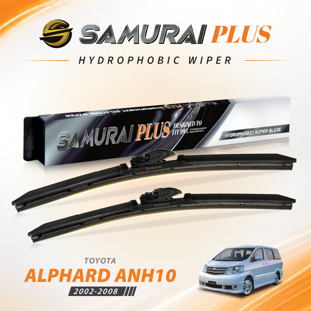 SAMURAI PLUS [Toyota Alphard ANH10] Hydrophobic Car Wiper Blade