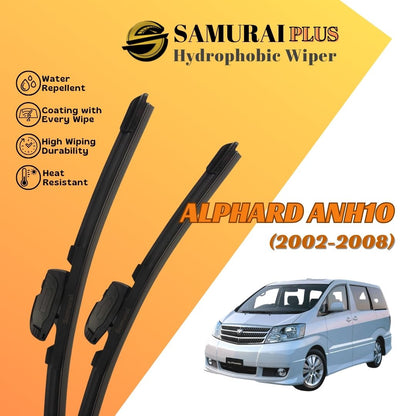 SAMURAI PLUS [Toyota Alphard ANH10] Hydrophobic Car Wiper Blade