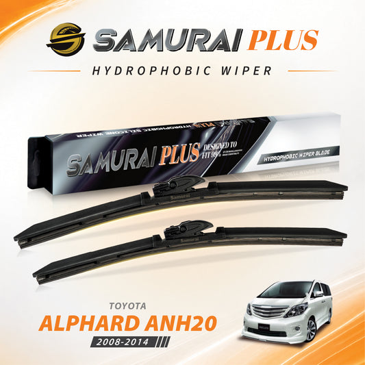SAMURAI PLUS [Toyota Alphard ANH20] Hydrophobic Car Wiper Blade