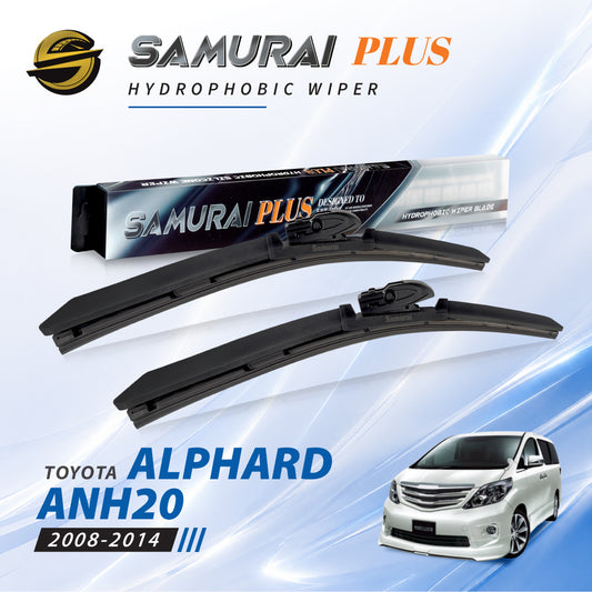 SAMURAI PLUS [Toyota Alphard ANH20] Hydrophobic Car Wiper Blade