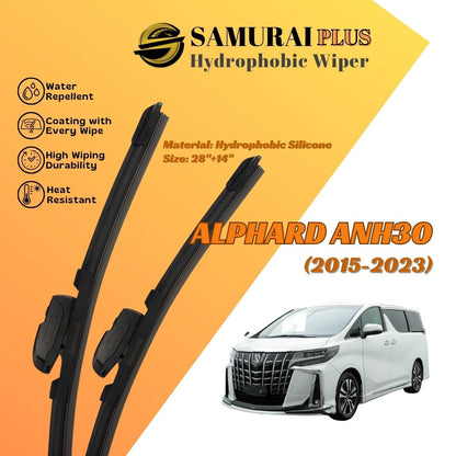 SAMURAI PLUS [Toyota Alphard ANH30] Hydrophobic Car Wiper Blade