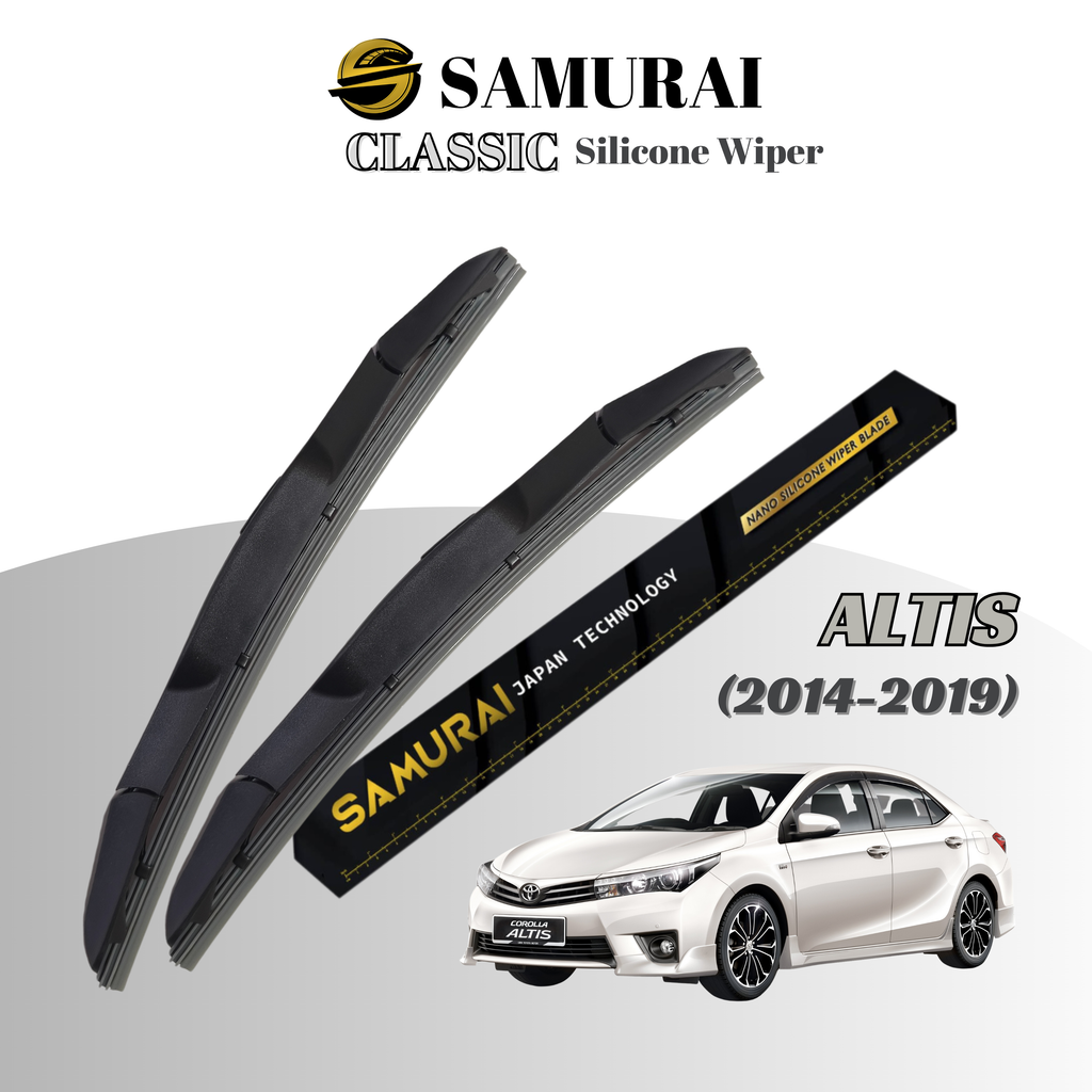 [Toyota Altis 2004-2019] SAMURAI CLASSIC Car Wiper Blade