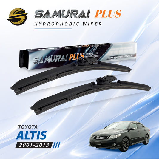 SAMURAI PLUS [Toyota Altis 2001-2013] Hydrophobic Car Wiper Blade