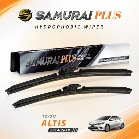 SAMURAI PLUS [Toyota Altis 2014-2019] Hydrophobic Car Wiper Blade