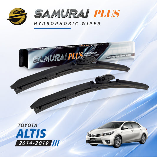 SAMURAI PLUS [Toyota Altis 2014-2019] Hydrophobic Car Wiper Blade