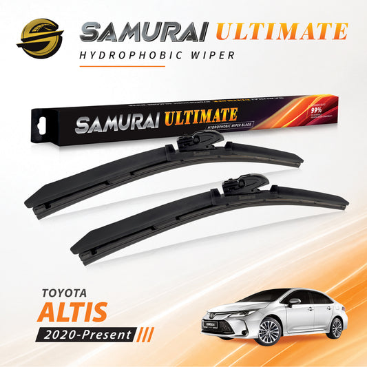 SAMURAI ULTIMATE [Toyota Altis 2020-Present] Hydrophobic Car Wiper Blade