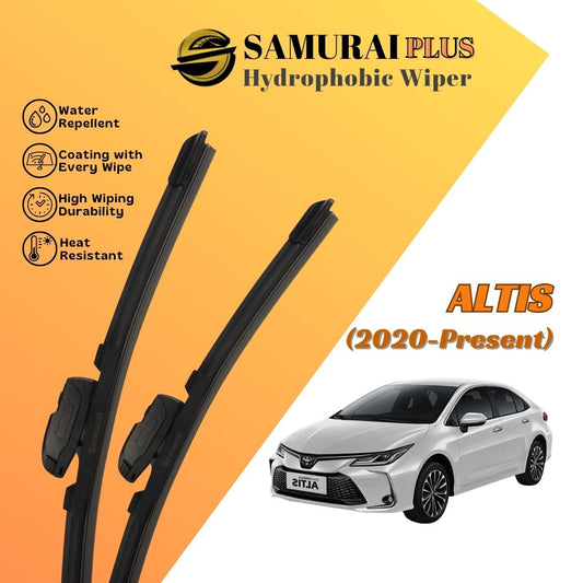SAMURAI PLUS [Toyota Altis 2020-Present] Hydrophobic Car Wiper Blade