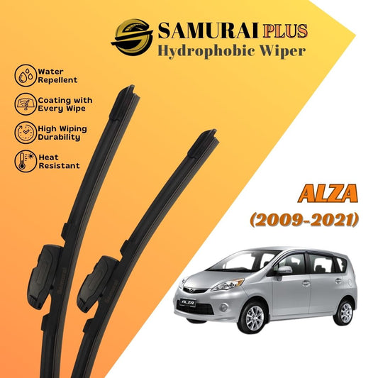 SAMURAI PLUS [Perodua Alza 2009-2021] Hydrophobic Car Wiper Blade