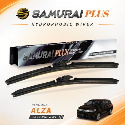 SAMURAI PLUS [Perodua Alza 2022-Present] Hydrophobic Car Wiper Blade