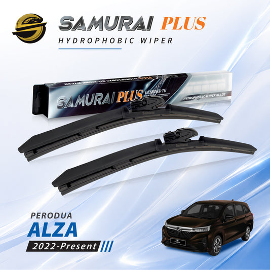 SAMURAI PLUS [Perodua Alza 2022-Present] Hydrophobic Car Wiper Blade