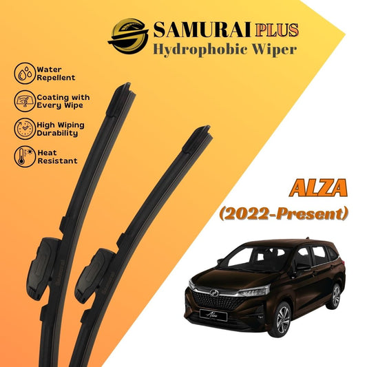 SAMURAI PLUS [Perodua Alza 2022-Present] Hydrophobic Car Wiper Blade