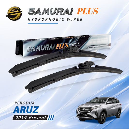 SAMURAI PLUS [Perodua Aruz] Hydrophobic Car Wiper Blade