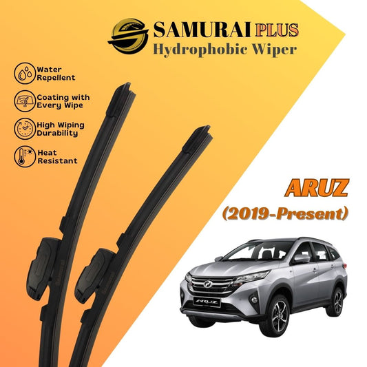 SAMURAI PLUS [Perodua Aruz] Hydrophobic Car Wiper Blade