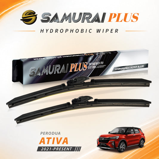 SAMURAI PLUS [Perodua Ativa] Hydrophobic Car Wiper Blade