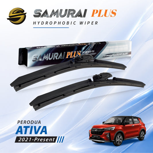 SAMURAI PLUS [Perodua Ativa] Hydrophobic Car Wiper Blade