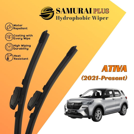 SAMURAI PLUS [Perodua Ativa] Hydrophobic Car Wiper Blade