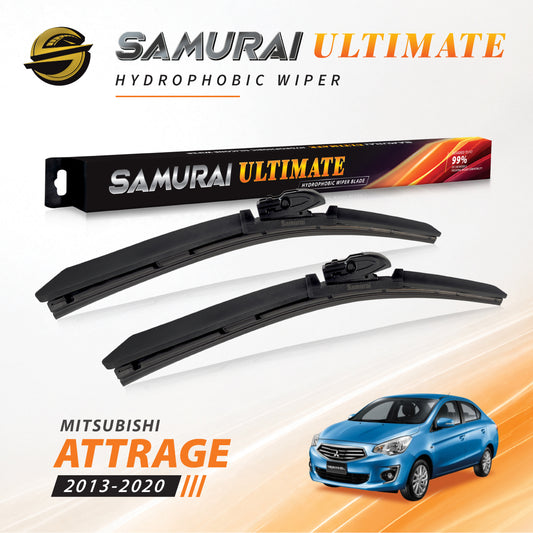 SAMURAI ULTIMATE [Mitsubishi Attrage] Hydrophobic Car Wiper Blade