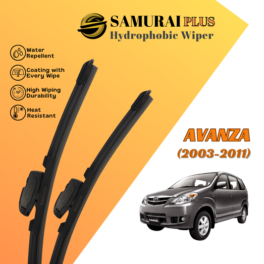 SAMURAI PLUS [Toyota Avanza 2003-2011] Hydrophobic Car Wiper Blade
