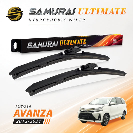 SAMURAI ULTIMATE [Toyota Avanza 2012-2021] Hydrophobic Car Wiper Blade