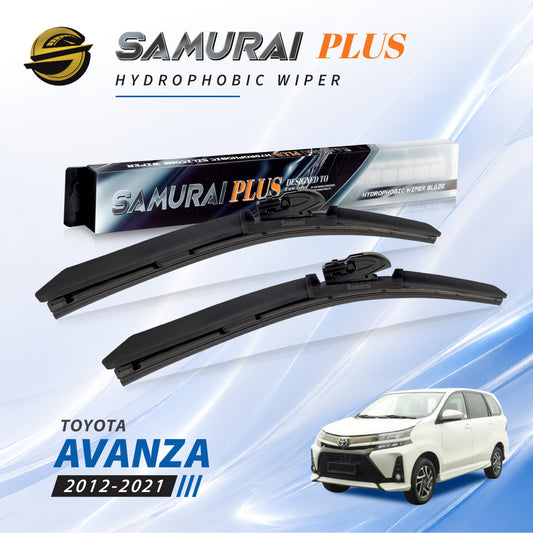 SAMURAI PLUS [Toyota Avanza 2012-2021] Hydrophobic Car Wiper Blade
