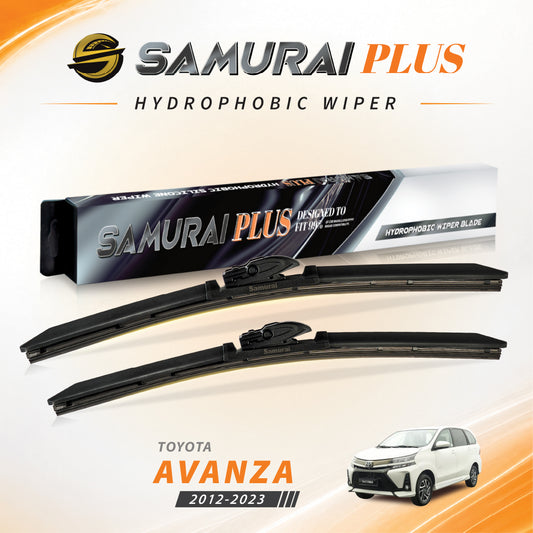 SAMURAI PLUS [Toyota Avanza 2012-2023] Hydrophobic Car Wiper Blade