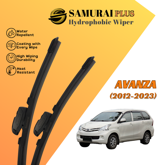 SAMURAI PLUS [Toyota Avanza 2012-2023] Hydrophobic Car Wiper Blade