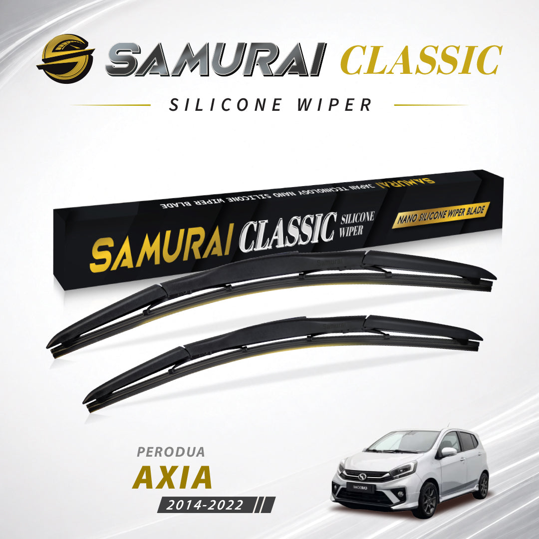 SAMURAI CLASSIC [Perodua Axia 2014-2022] Car Wiper Blade