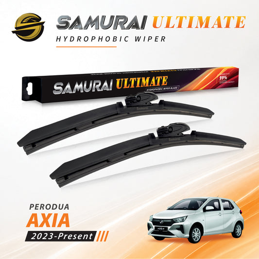 SAMURAI ULTIMATE [Perodua Axia 2023-Present] Hydrophobic Car Wiper Blade