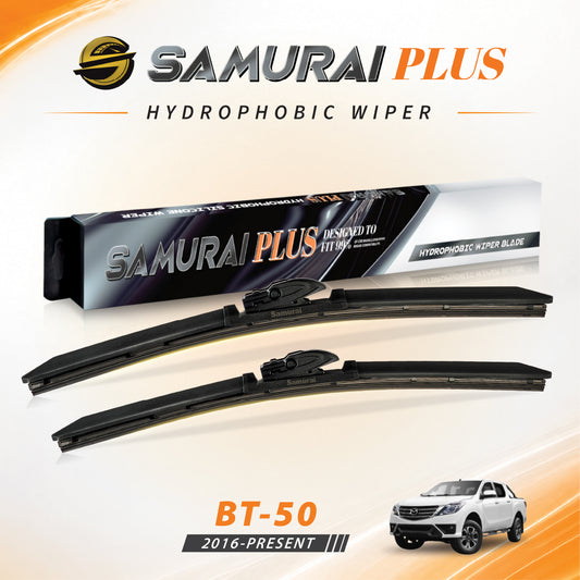 SAMURAI PLUS [Mazda BT-50 2016-Present] Hydrophobic Car Wiper Blade