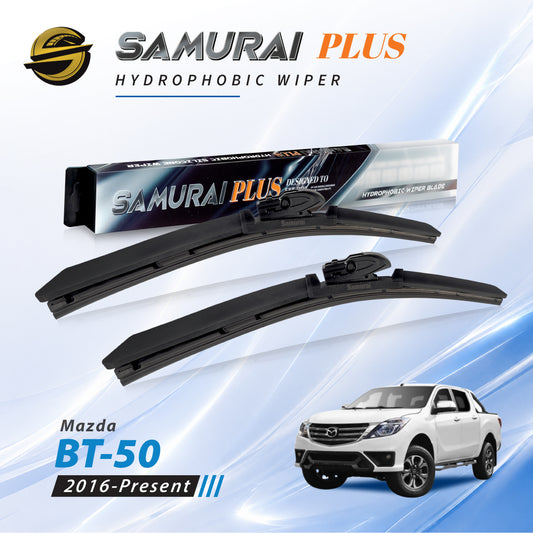 SAMURAI PLUS [Mazda BT-50 2016-Present] Hydrophobic Car Wiper Blade
