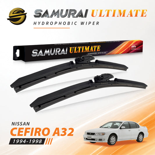 SAMURAI ULTIMATE [Nissan Cefiro A32 1994-1998] Hydrophobic Car Wiper Blade