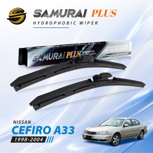 SAMURAI PLUS [Nissan Cefiro A33 1998-2004] Hydrophobic Car Wiper Blade
