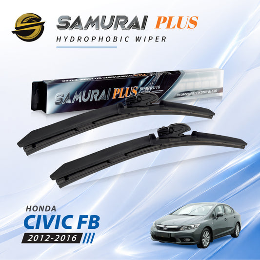 SAMURAI PLUS [Honda Civic FB] Hydrophobic Car Wiper Blade