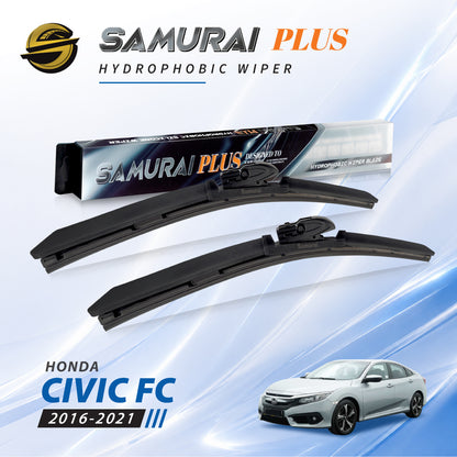 SAMURAI PLUS [Honda Civic FC] Hydrophobic Car Wiper Blade
