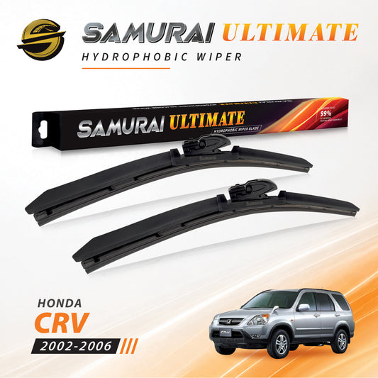 SAMURAI ULTIMATE [Honda CRV 2002-2006] Hydrophobic Car Wiper Blade
