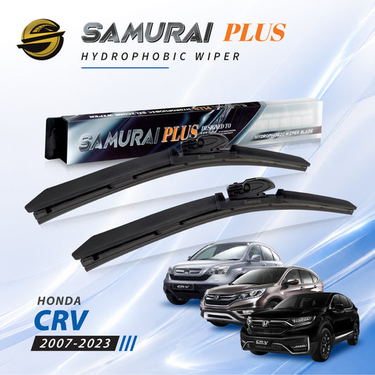 SAMURAI PLUS [Honda CRV 2007-2023] Hydrophobic Car Wiper Blade