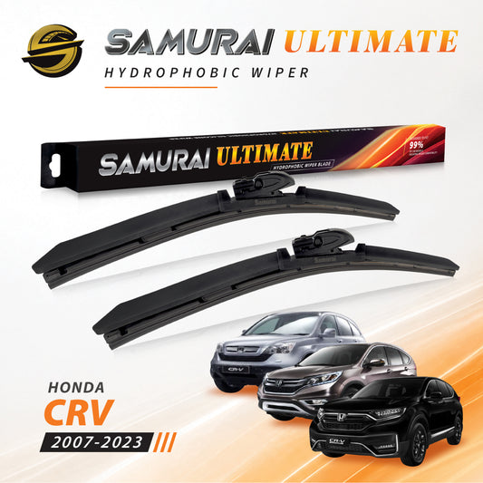 SAMURAI ULTIMATE [Honda CRV 2007-2023] Hydrophobic Car Wiper Blade